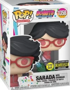 Sarada avec Sharingan - Glow in the Dark