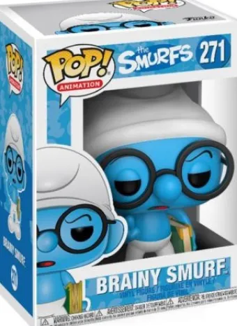 Schtroumpf à lunettes