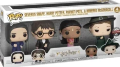 Severus Snape, Harry Potter, Parvati Patil & Minerva McGonagall - Pack 4