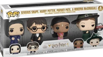 Severus Snape, Harry Potter, Parvati Patil & Minerva McGonagall - Pack 4