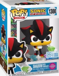 Shadow avec Émeraudes - Flocked