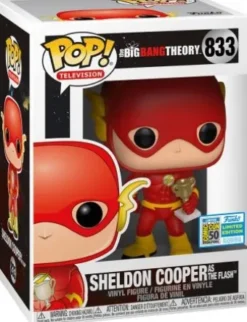Sheldon Cooper déguisé en Flash