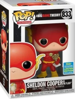 Sheldon Cooper déguisé en Flash