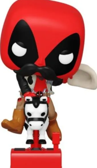 Sheriff Deadpool Riding Horsey