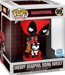 Sheriff Deadpool Riding Horsey