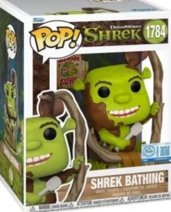 Shrek prend un bain