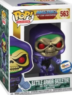 Skeletor avec Armure de Combat - Métallique