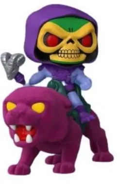 Skeletor sur panthère - Flocked