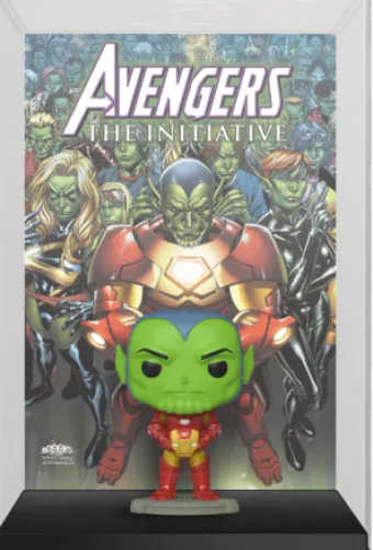 Skrull en Iron Man - Comic Cover