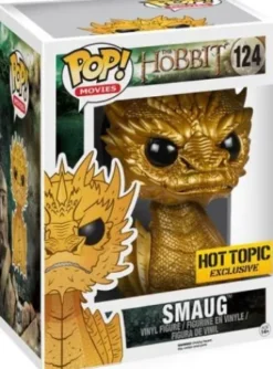 Smaug - Métallique Or & 15 cm
