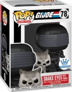 Snake Eyes avec Timber (G.I.Joe)