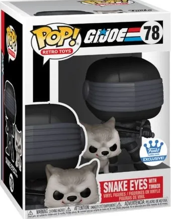 Snake Eyes avec Timber (G.I.Joe)