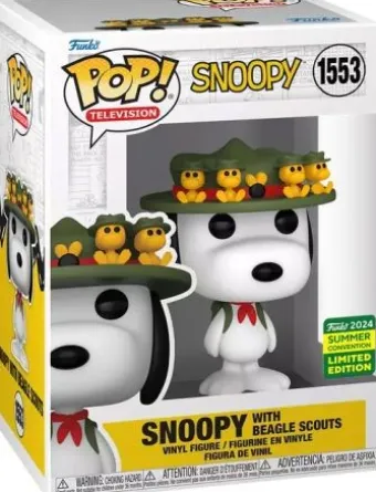 Snoopy avec les Beagle Scouts