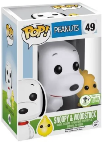 Snoopy avec Woodstock - Floqué