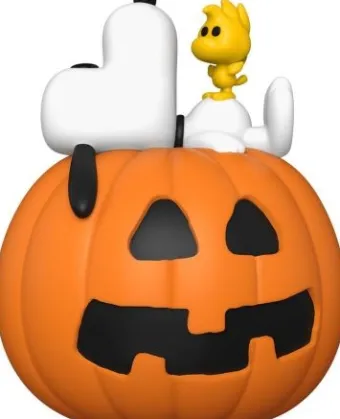 Snoopy & Woodstock avec Citrouille