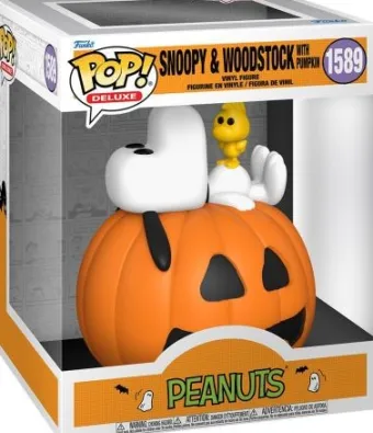 Snoopy & Woodstock avec Citrouille