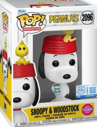 Snoopy & Woodstock - Flocked