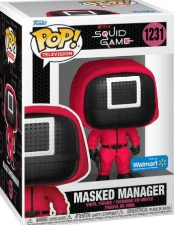Soldat rouge masque Carré