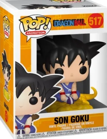 Son Goku avec un nuage