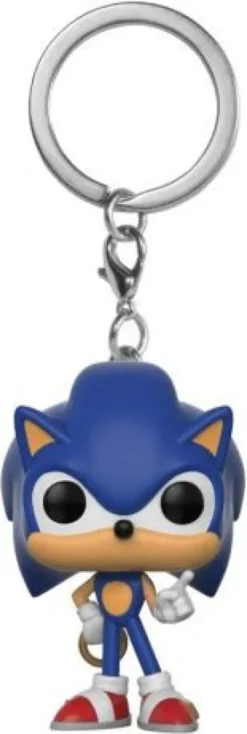 Sonic avec Anneau - Porte-clés
