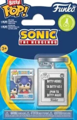 Sonic Bitty Pop porte-clés
