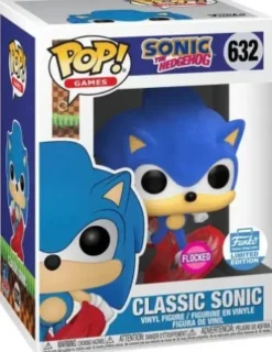Sonic classique - Flocked