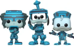 Sora, Dingo & Donald - Tron - 3 Pack