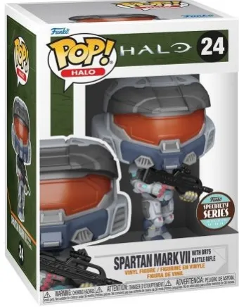 Spartan Mark VII with BR75 Battle Rifle