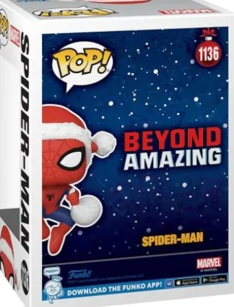Spider-Man avec le Bonnet du Père Noël