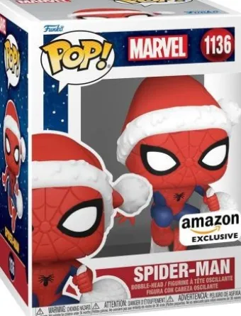 Spider-Man avec le Bonnet du Père Noël