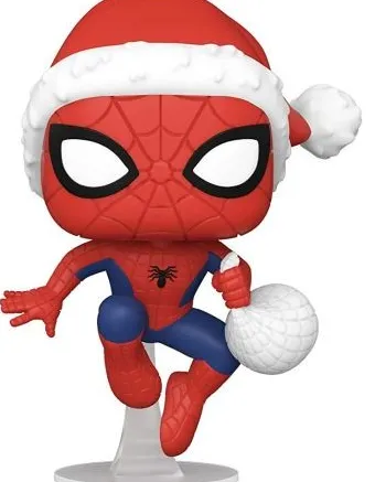 Spider-Man avec le Bonnet du Père Noël