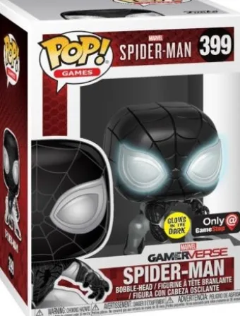 Spider-Man (Costume Négatif) - Brillant dans le noir