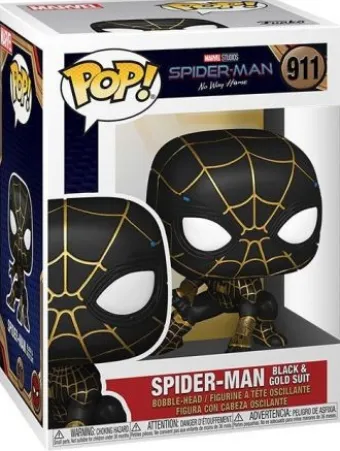 Spider-Man costume noir et or