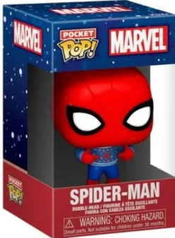 Spider-Man (Noël) Pocket - T-Shirt