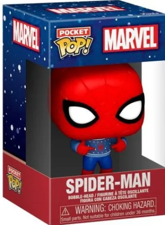 Spider-Man (Noël) Pocket - T-Shirt