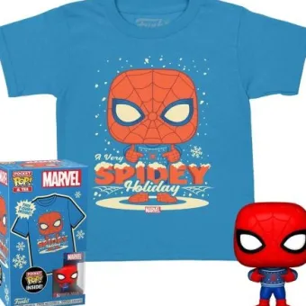 Spider-Man (Noël) Pocket - T-Shirt