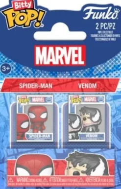 Spider-Man & Venom - Pack Bitty Pop