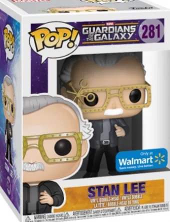 Stan Lee avec Lunettes Futuristes