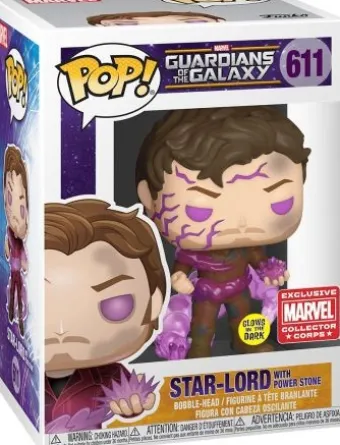 Star-Lord avec Pierre de Pouvoir - Brillant dans le noir