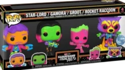 Star-Lord / Gamora / Groot / Rocket - Black Light