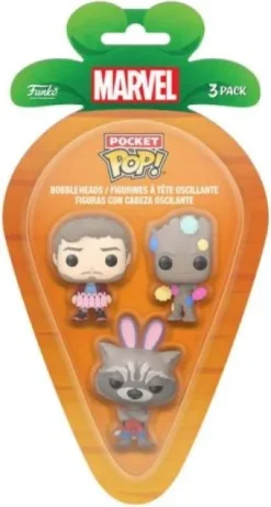 Star-Lord / Groot / Rocket (Pâques) - Pack Pocket