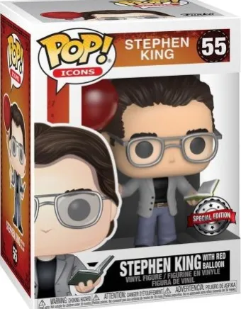 Stephen King avec Ballon Rouge