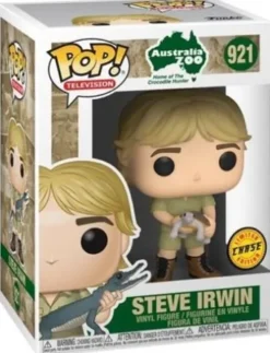 Steve Irwin avec crocodile [avec Chase]