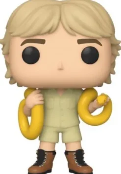 Steve Irwin avec serpent