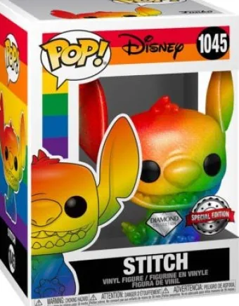 Stitch - Arc-en-ciel - Diamant