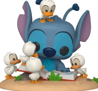 Stitch avec Canards - 15 cm