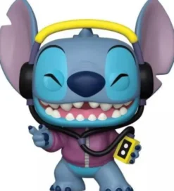 Stitch avec casque de musique