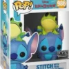 Stitch avec grenouille