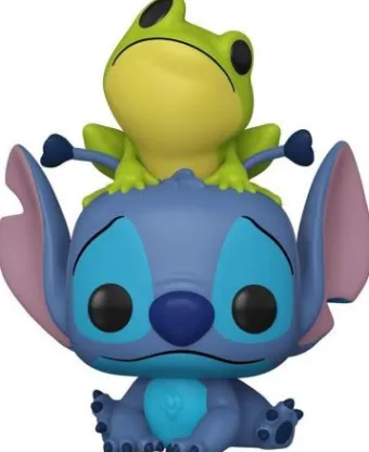 Stitch avec grenouille