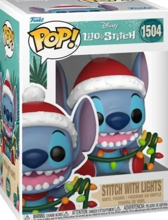 Stitch avec Guirlandes